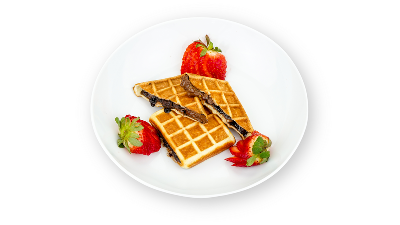 Gaufres Fourrées au Chocolat (Prêt en 2 à 4 jours)